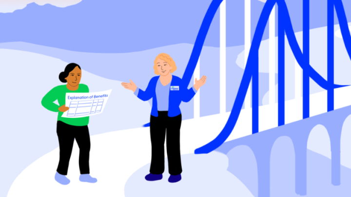 colleagues have a discussion