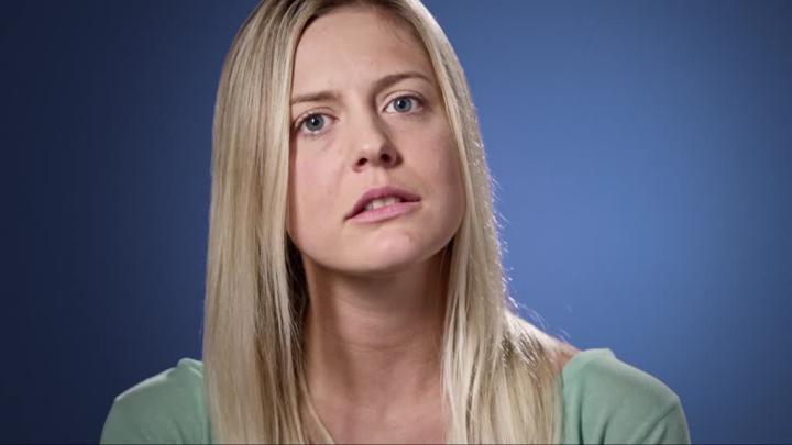 blonde woman