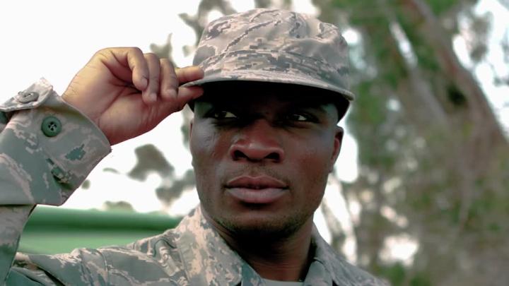 A man in the military