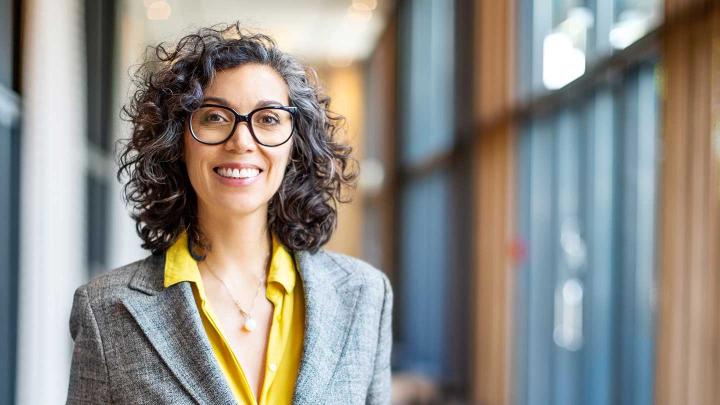 smiling woman